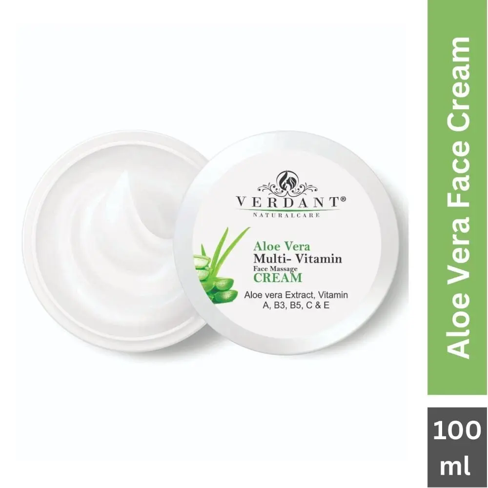 Verdant Natural Care Aloe Vera Face Cream (100 ml)