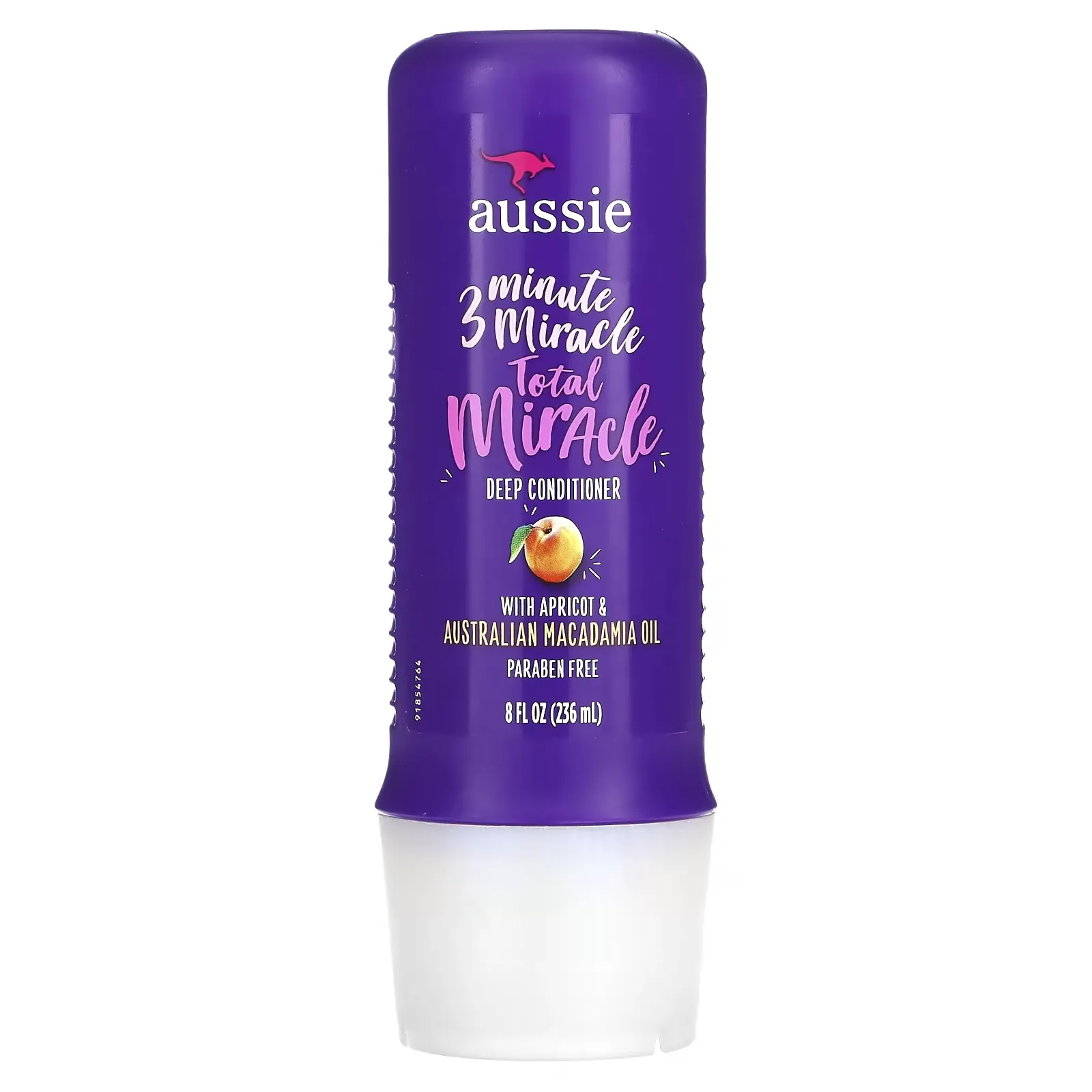 3 Minute Miracle, Total Miracle Deep Conditioner, with Apricot & Australian Macadamia Oil, 8 fl oz (236 ml)