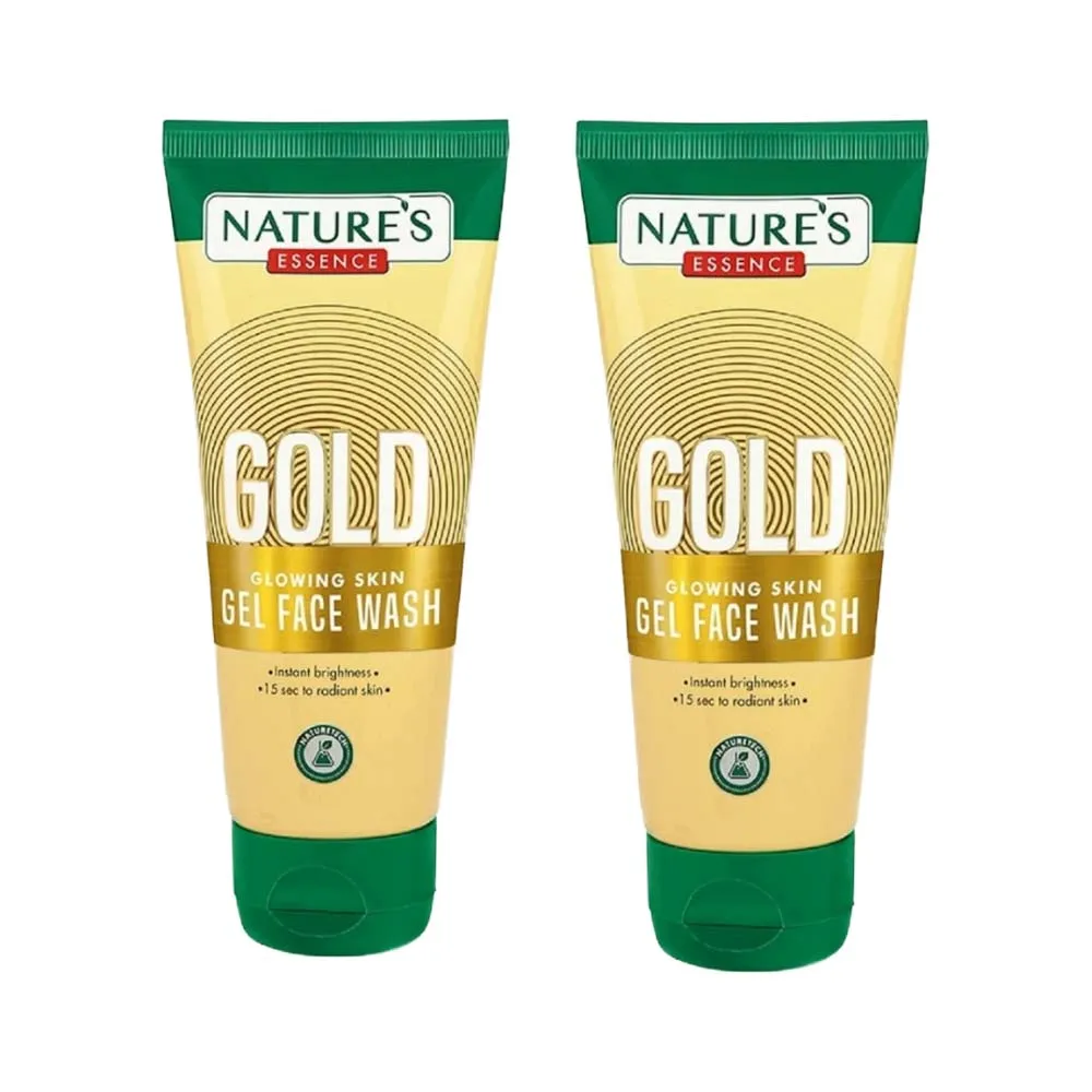 Nature's Essence Gold Glowing Skin Gel Face Wash