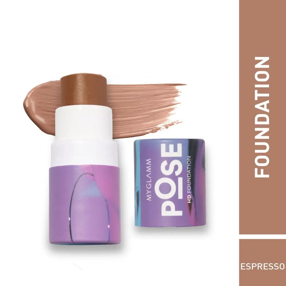 MyGlamm POSE HD Foundation Stick-Espresso (5 g)