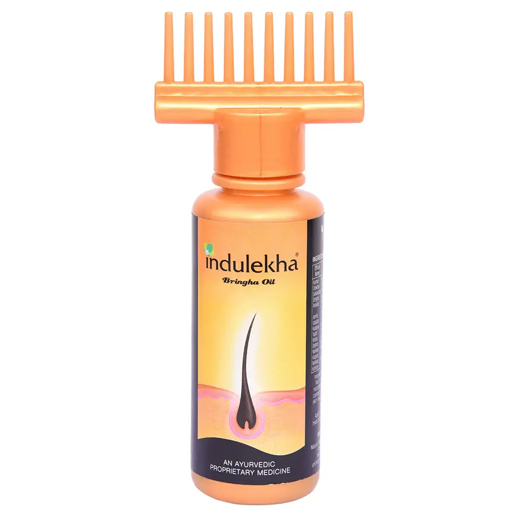 Indulekha Bringha Hair Oil,  100 ml  for All Hair Types