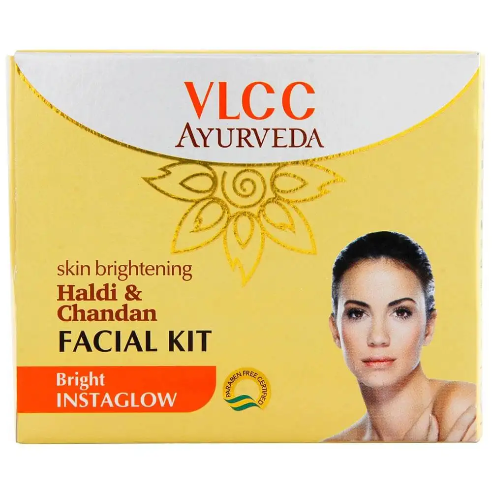 VLCC Skin Brightening Facial Kit,  50 g  Haldi & Chandan