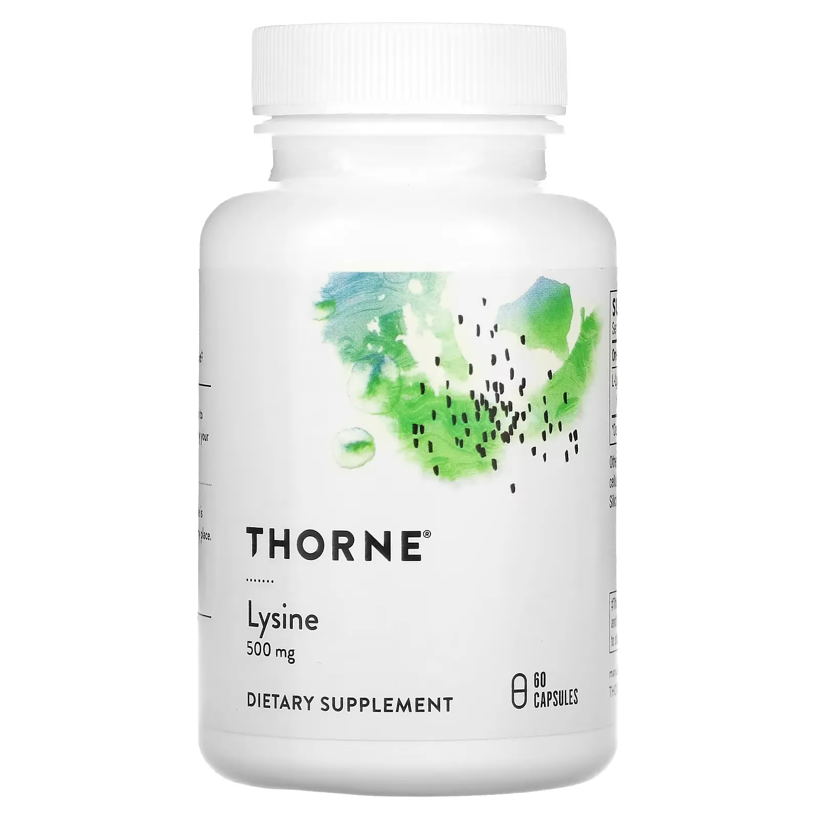 L-Lysine, 500 mg, 60 Capsules