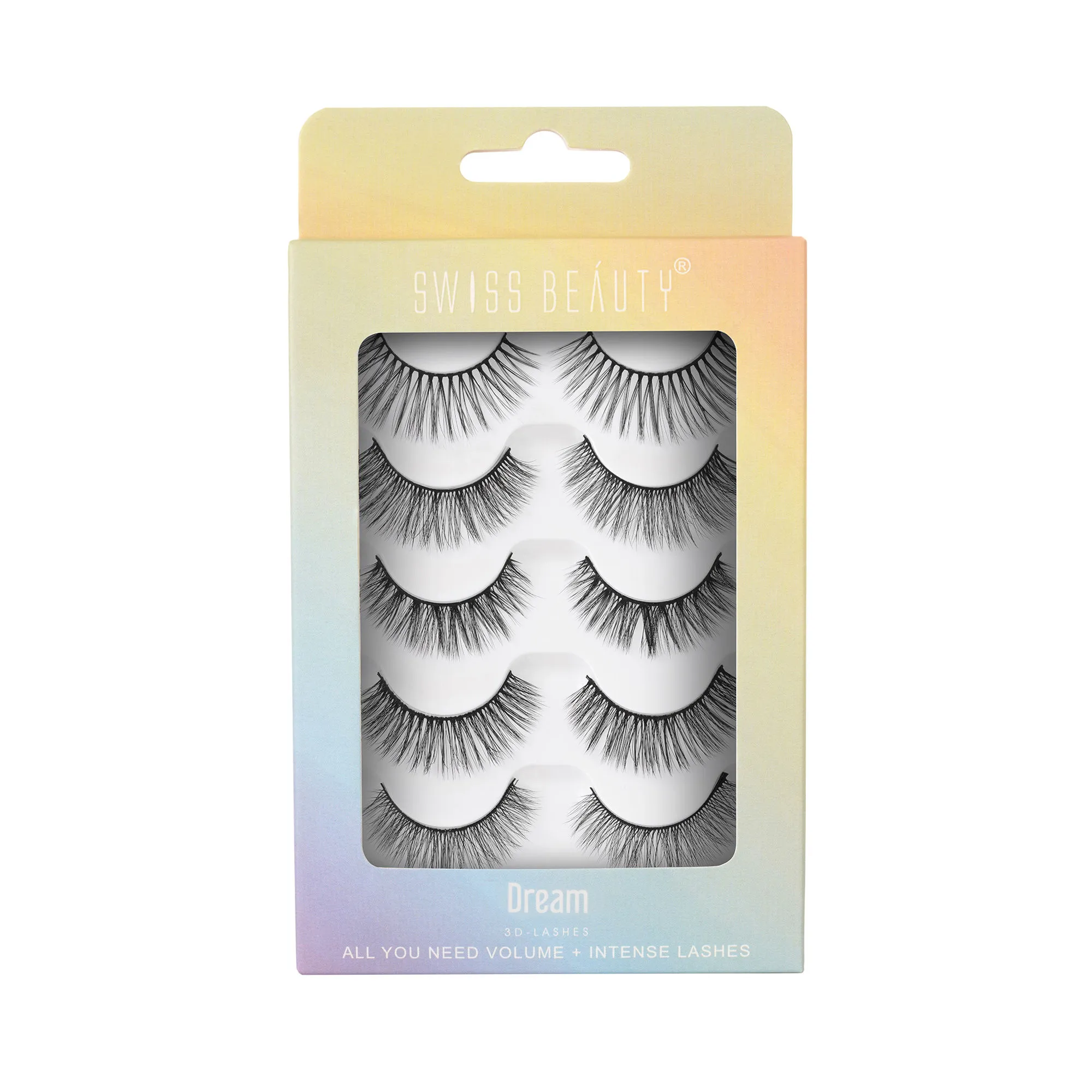 Swiss Beauty 3D Eyelashes Dream - Lashes 03 Set of 05