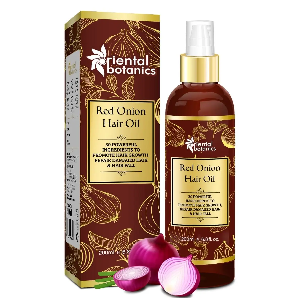 Oriental Botanics Red Onion Hair Oil (200 ml)