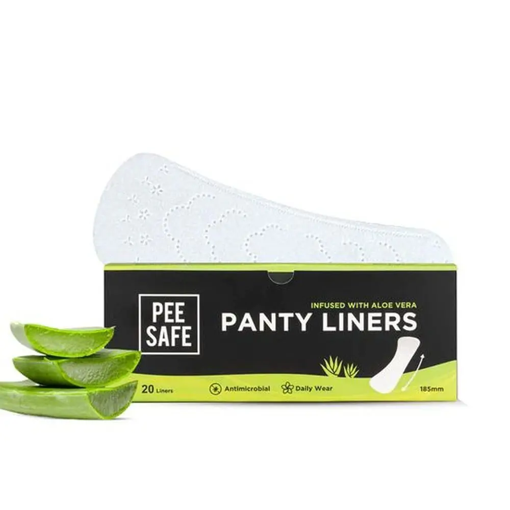 Pee Safe Aloe Vera Panty Liners - Pack of 20