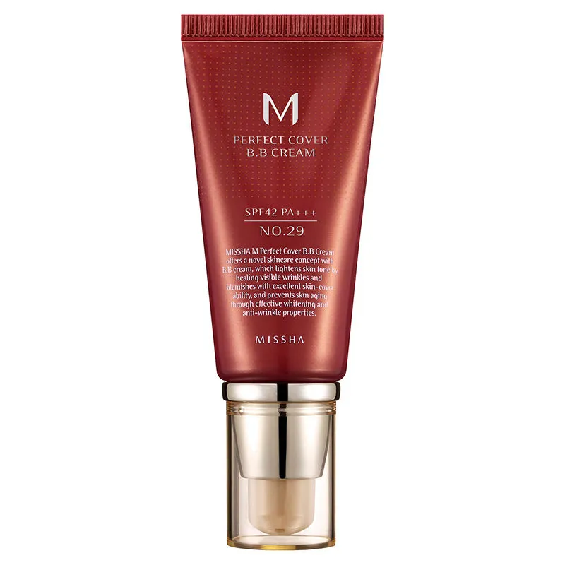 Missha M Perfect Cover BB Cream SPF42/PA+++ - No.29/ Caramel Beige