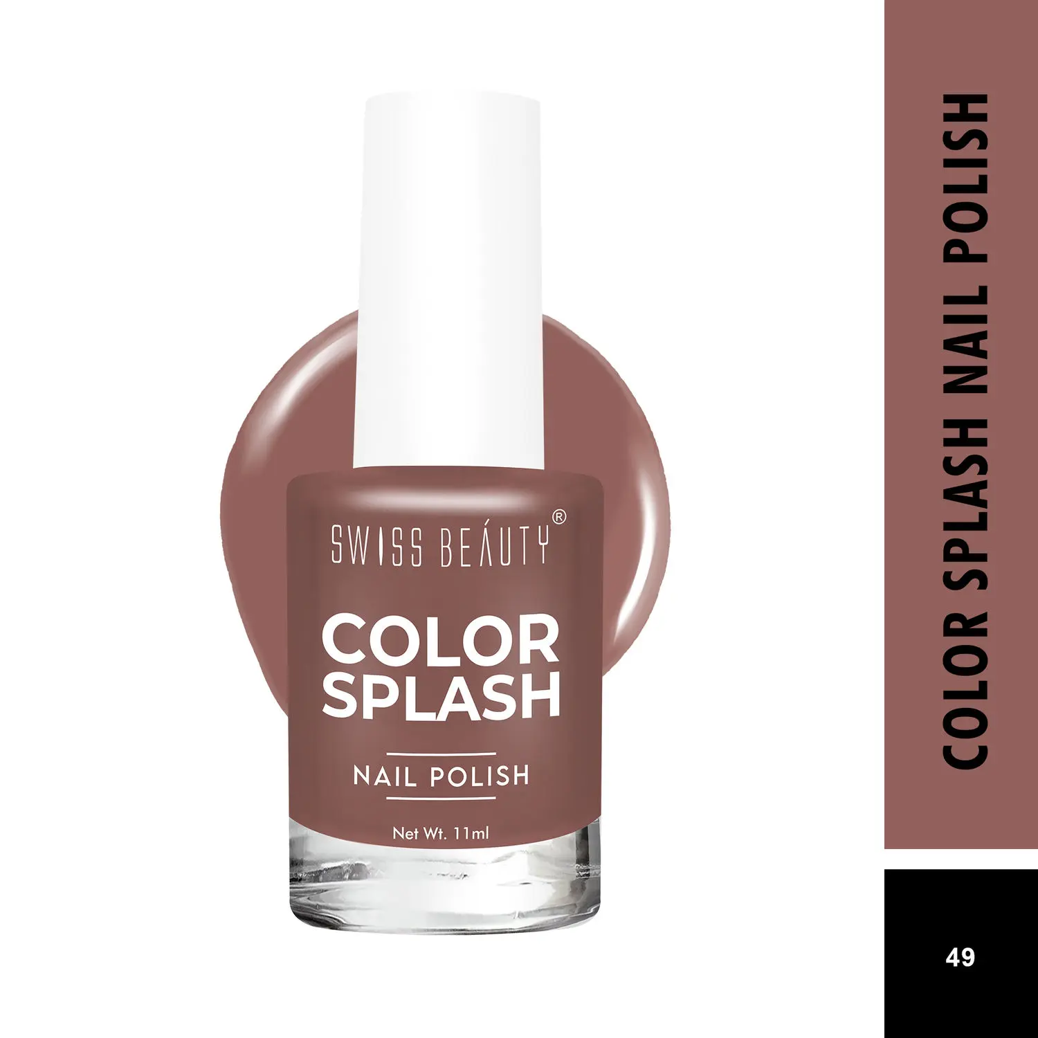 Swiss Beauty Color Splash Nail Polish Shade-49 (11 ml)