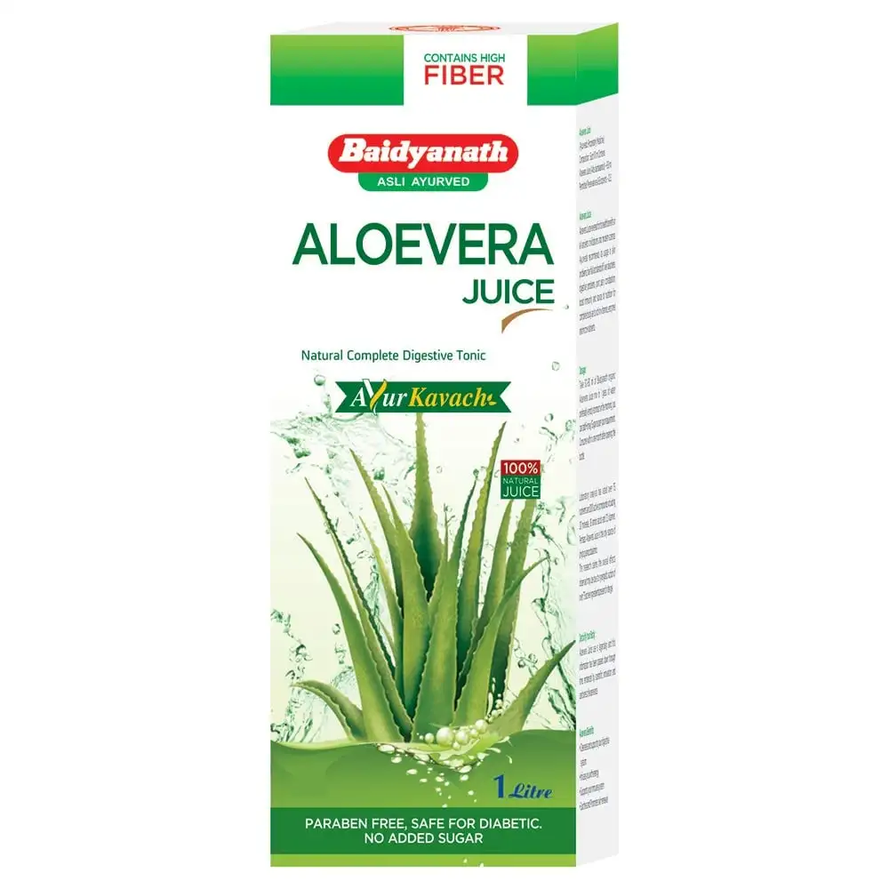 Baidyanath Aloe Vera Juice,  1 L  Natural