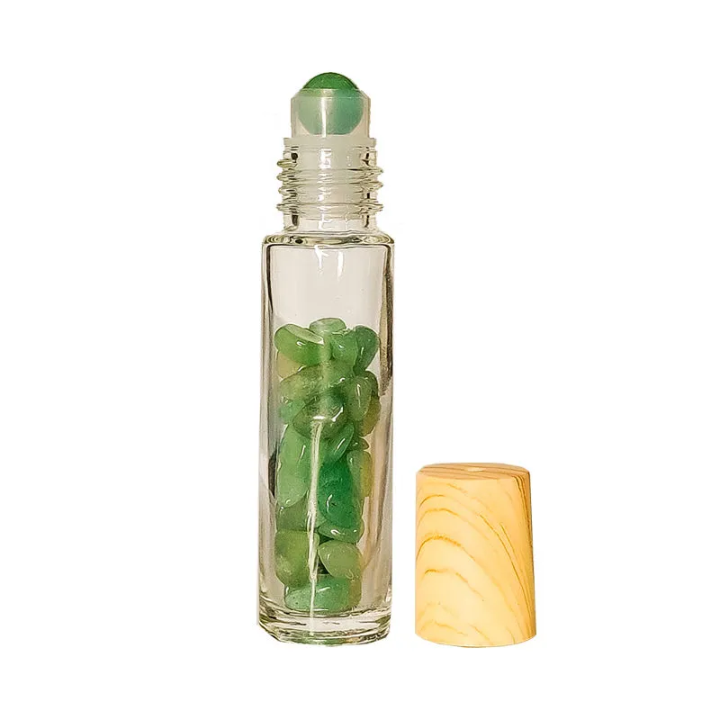 Le Marbelle Jade Roller Bottle Face Massager Face Roller For Face, Neck Glow & Skin Brightening