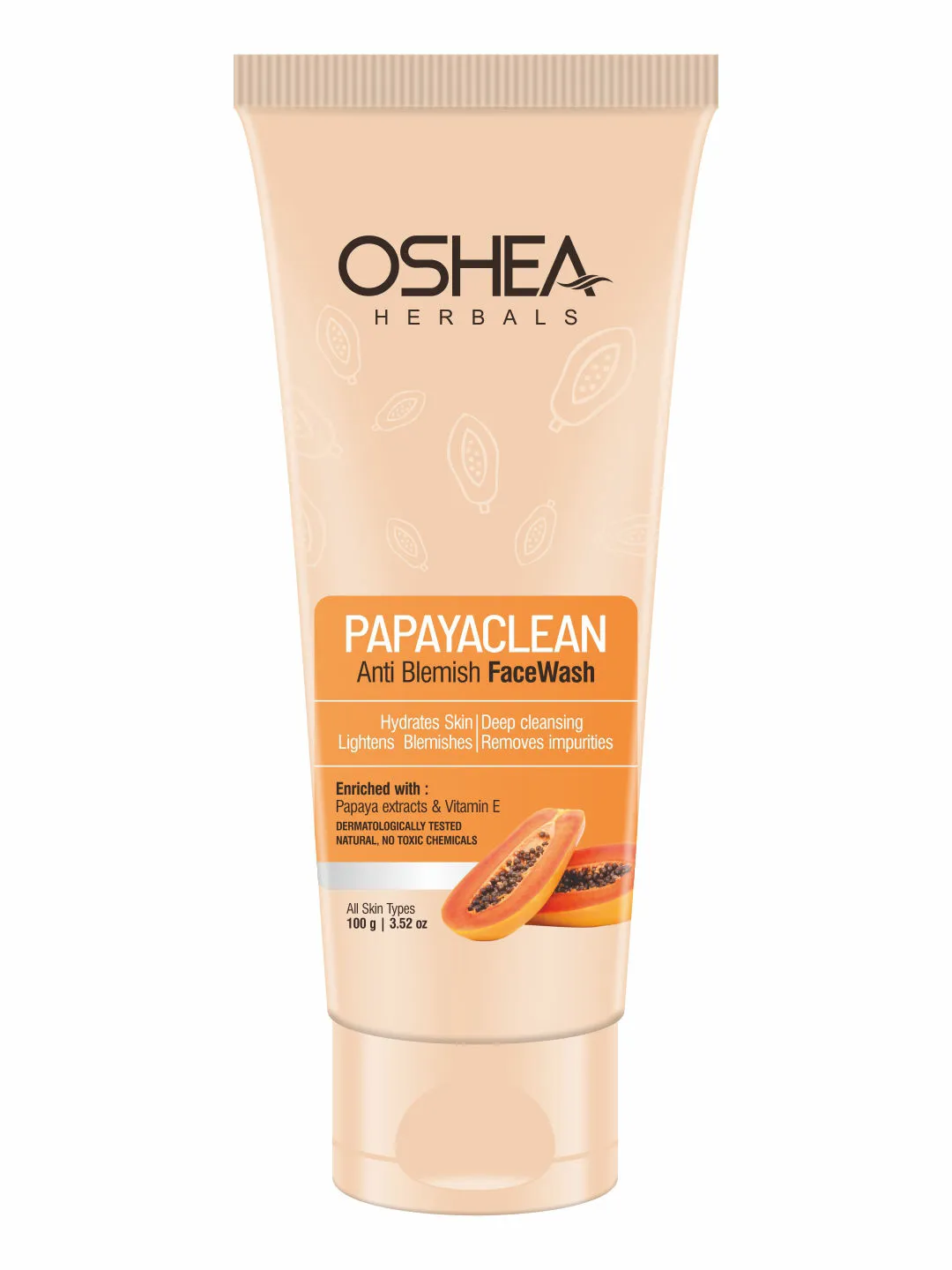 Oshea Herbals Papayaclean Anti Blemishes Face Wash