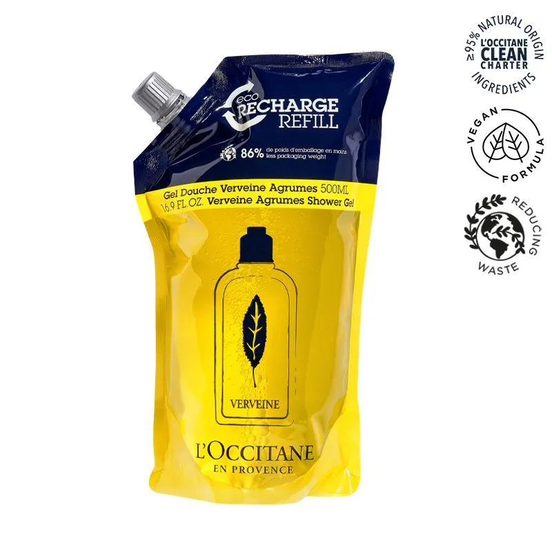 L'Occitane Citrus Verbena Shower Gel Eco-Eco-Refill