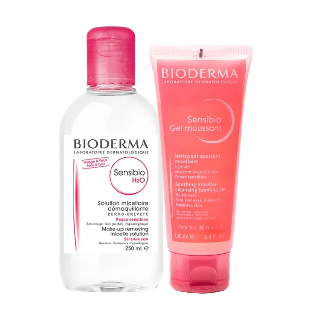 Bioderma Sensibio Double Cleansing Combo