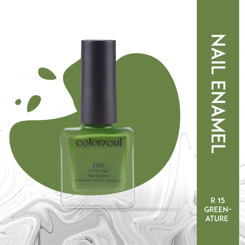 ColorSoul Rise Nail Enamel - Greenature