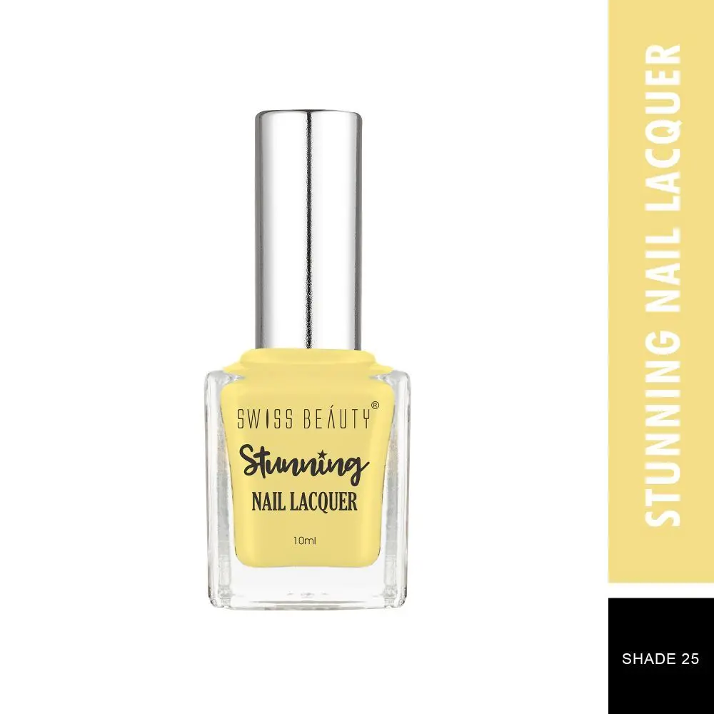 Swiss Beauty Stunning Nail Lacquer 25 Split Banana (10 ml)