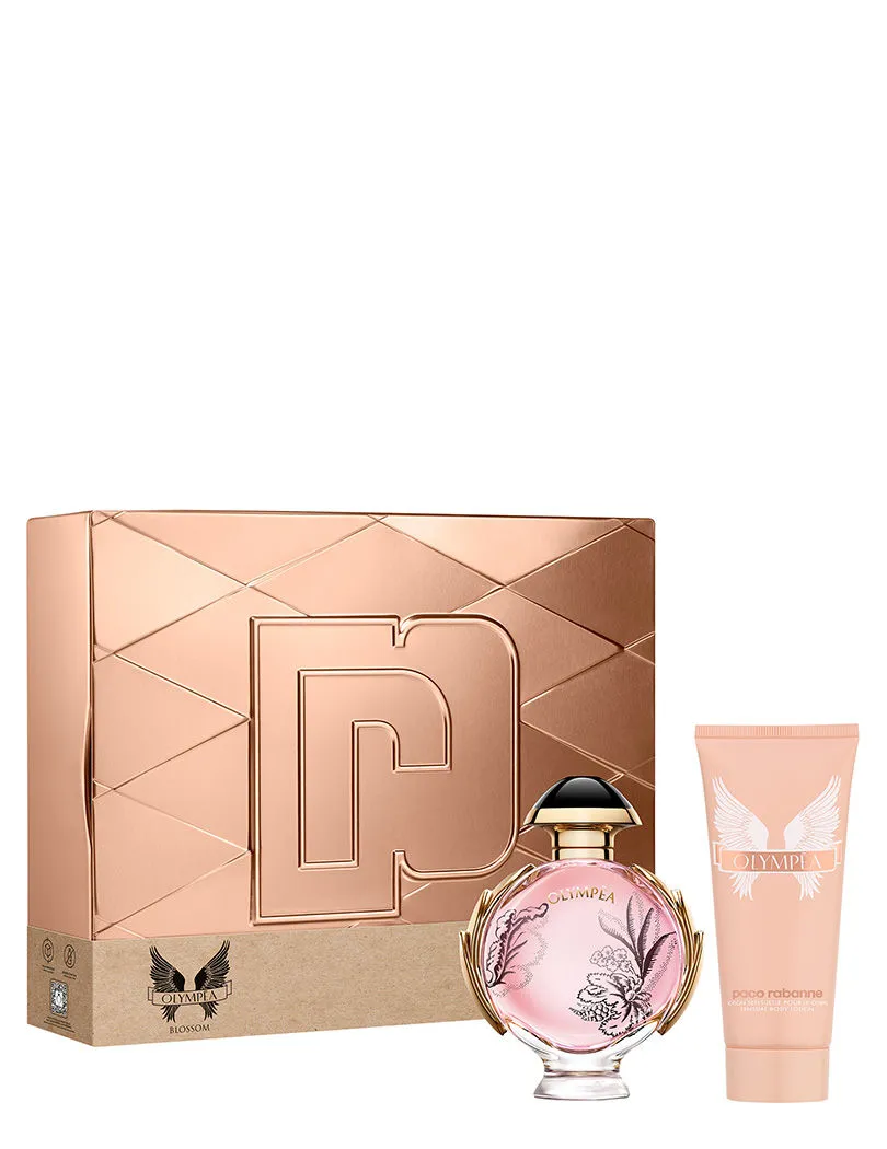 Paco Rabanne Olympea Blossom Eau De Parfum 80ml With Body Lotion 100ml