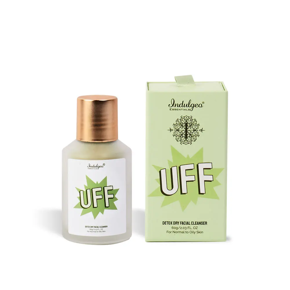 Indulgeo Essentials UFF Detox Dry Facial Cleanser 60gm