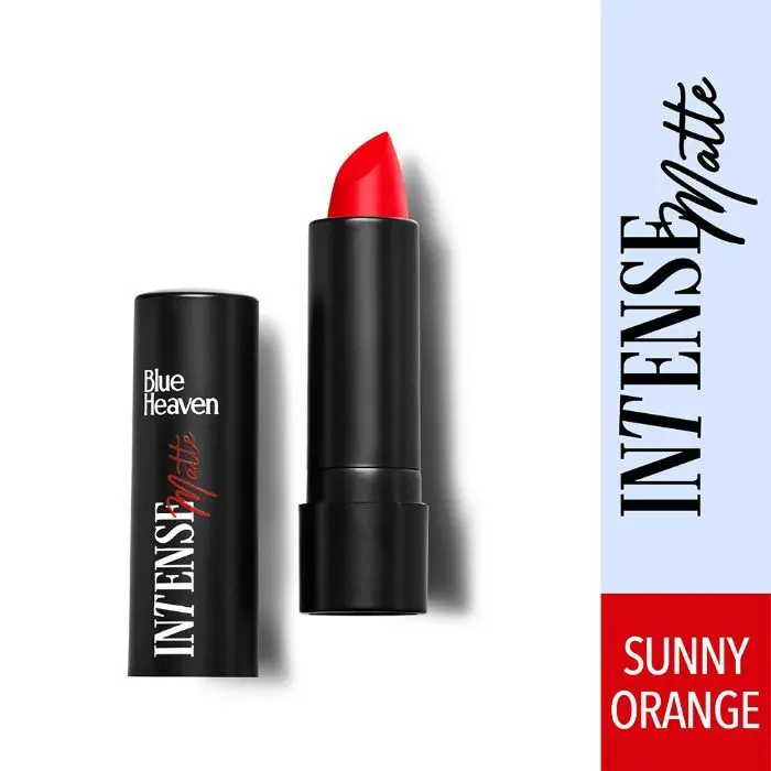 Blue Heaven Intense Matte Lipstick - Sunny Orange 304