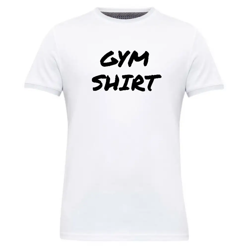 Gym Brute Gym Shirt T Shirt,  White  XL