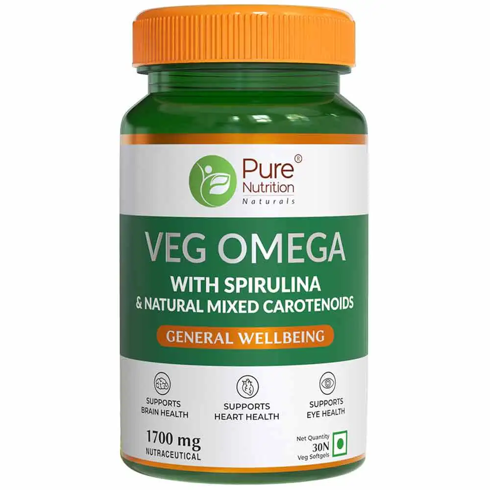 Pure Nutrition Veg Omega,  30 softgels