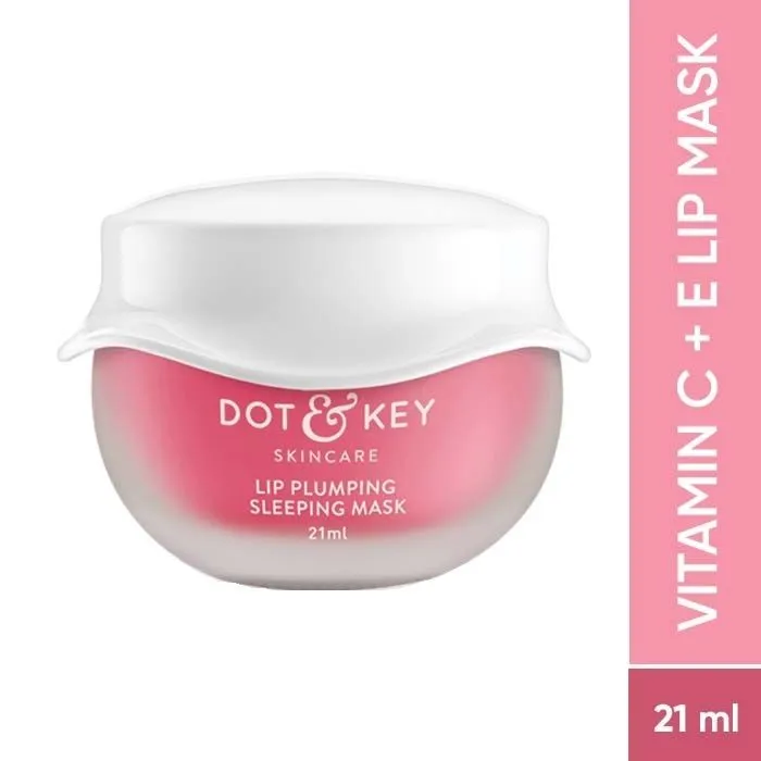 Dot & Key Vitamin C + E Lip Mask With Shea Butter For Dry, Dark Lips, Tinted Lip Balm