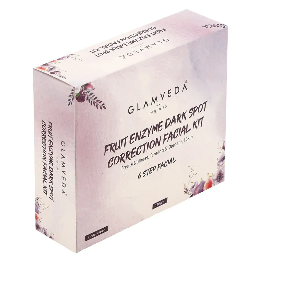 Glamveda Aha Fruit Enzyme Dark Spot Correction Facial Kit