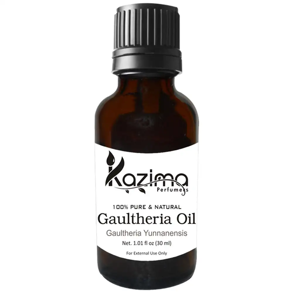 Kazima Gaultheria Oil,  30 ml  100% Pure & Natural