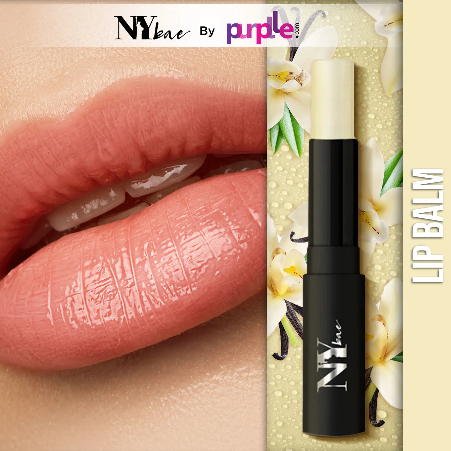 NY Bae Lip Pouting on Broadway Lip Balm - Vanilla Poutin' 3 (2.5 g)