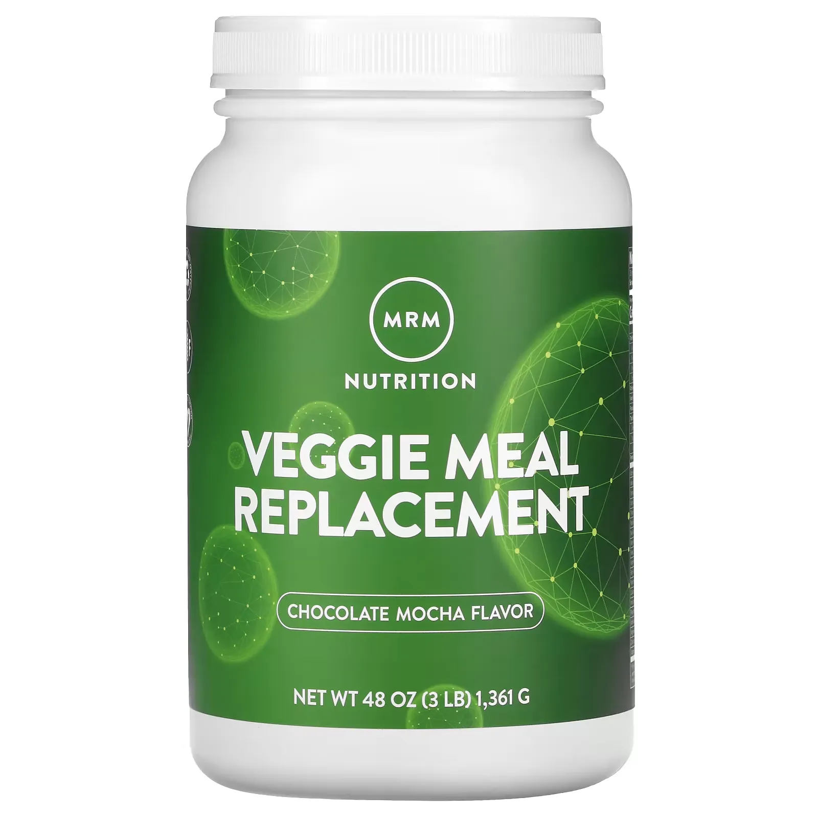 Veggie Meal Replacement, Chocolate Mocha, 3 lb (1,361 g)