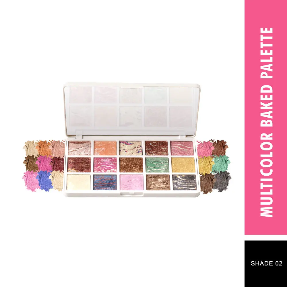 Swiss Beauty Fantasy Multicolor Baked Palette 2(38 g)