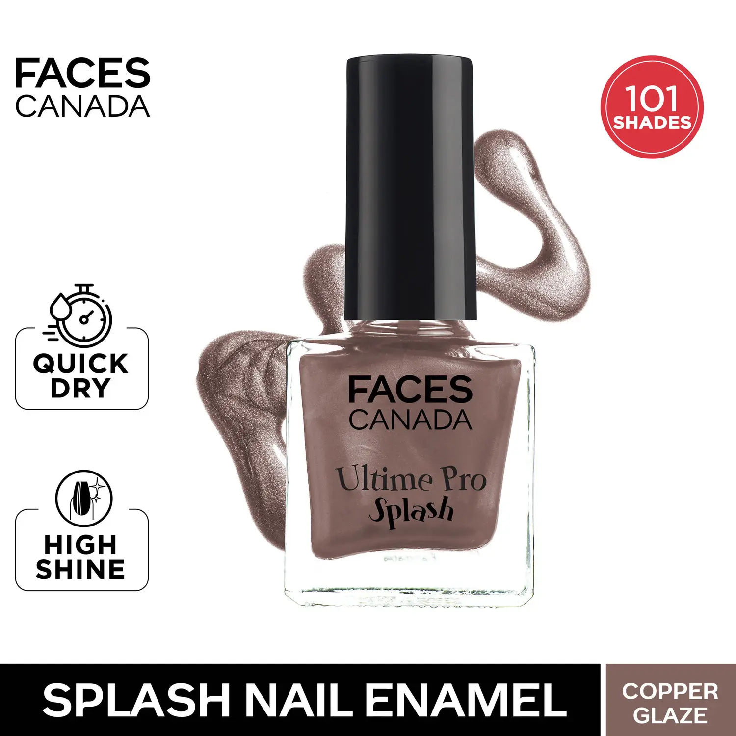 Faces Canada Ultime Pro Splash Nail Enamel Copper Glaze 57