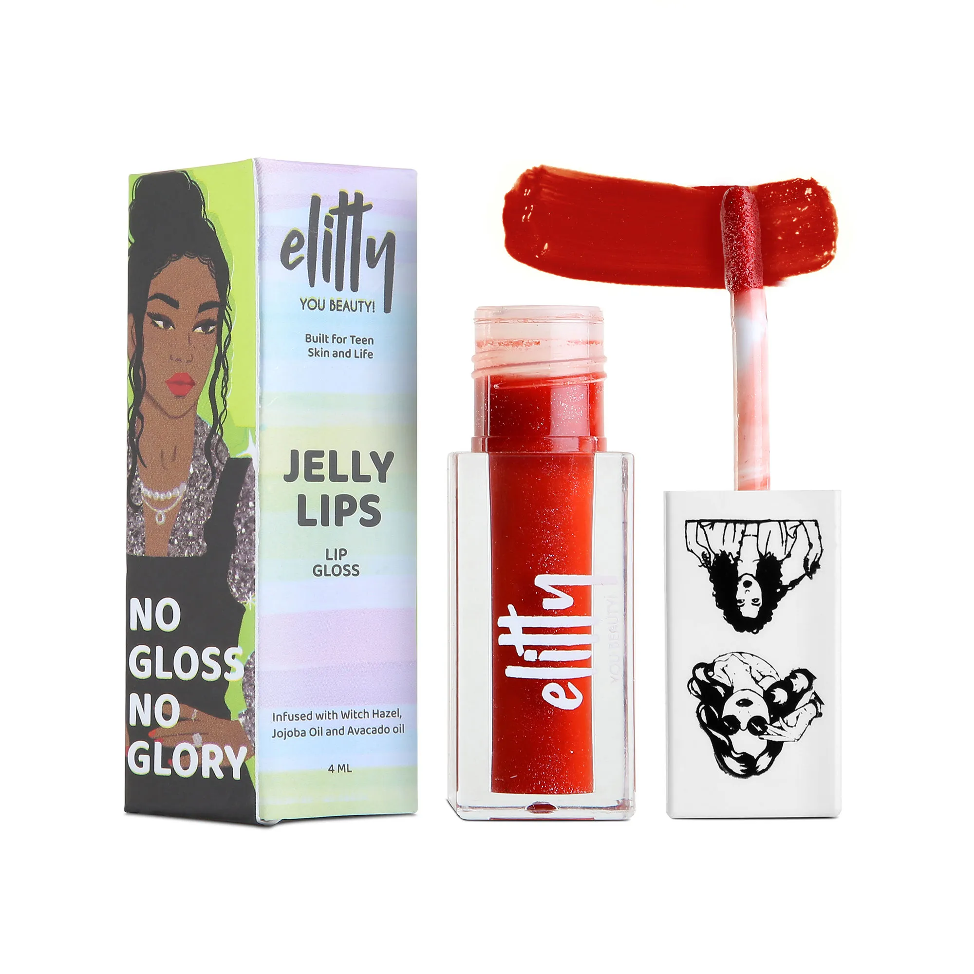 Elitty Jelly Lips - Lip Gloss - Pretty Extra