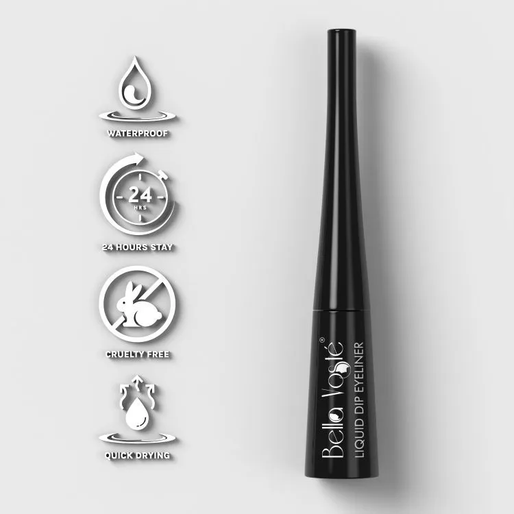 Bella Voste Liquid Dip Eyeliner - 01 Black Dale