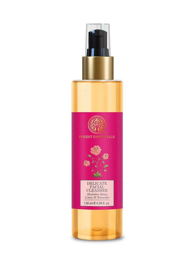 Forest Essentials Ayurvedic Facial Cleanser Mashobra Honey- Lemon & Rose Water (Face Wash)