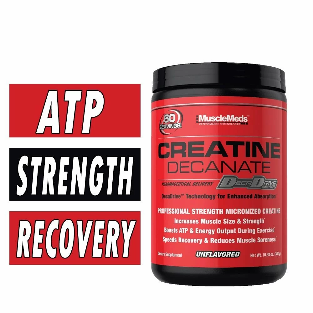 Creatine Decanate - MuscleMeds - Unflavored - 60 Servings