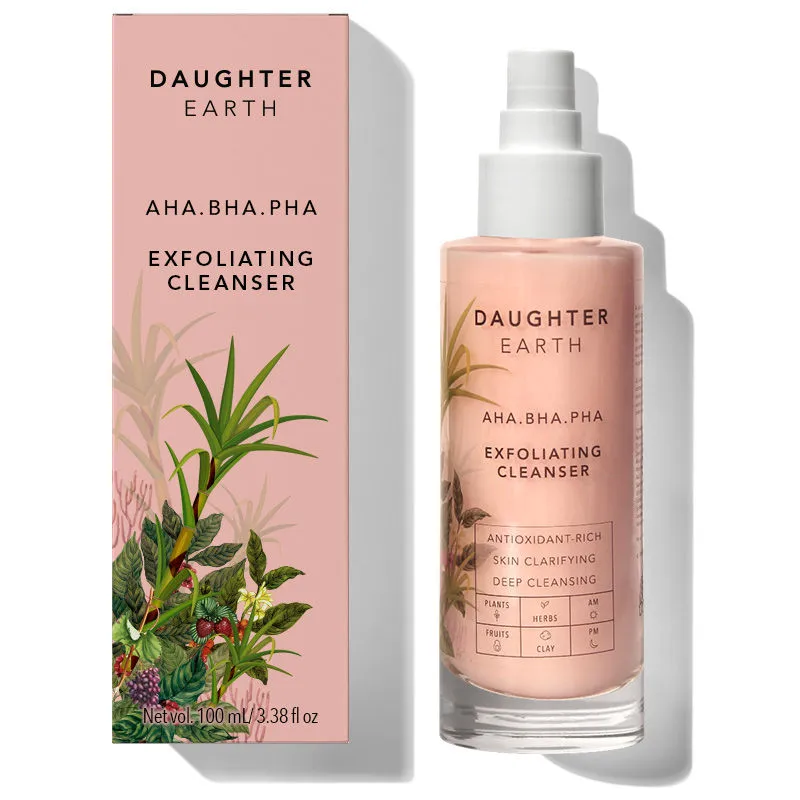 Daughter Earth Aha Bha Pha Exfoliating Cleanser