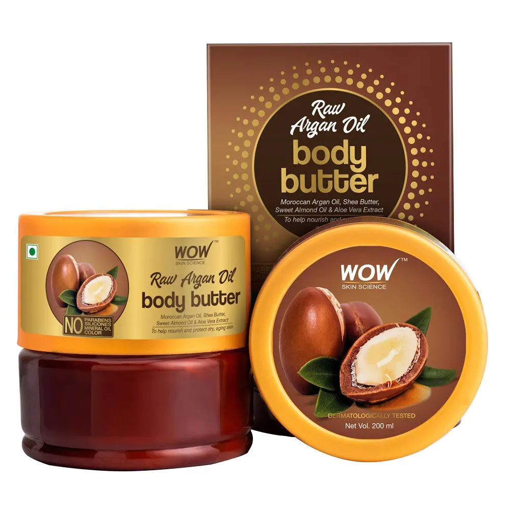 WOW Skin Science Raw Argan Oil Body Butter