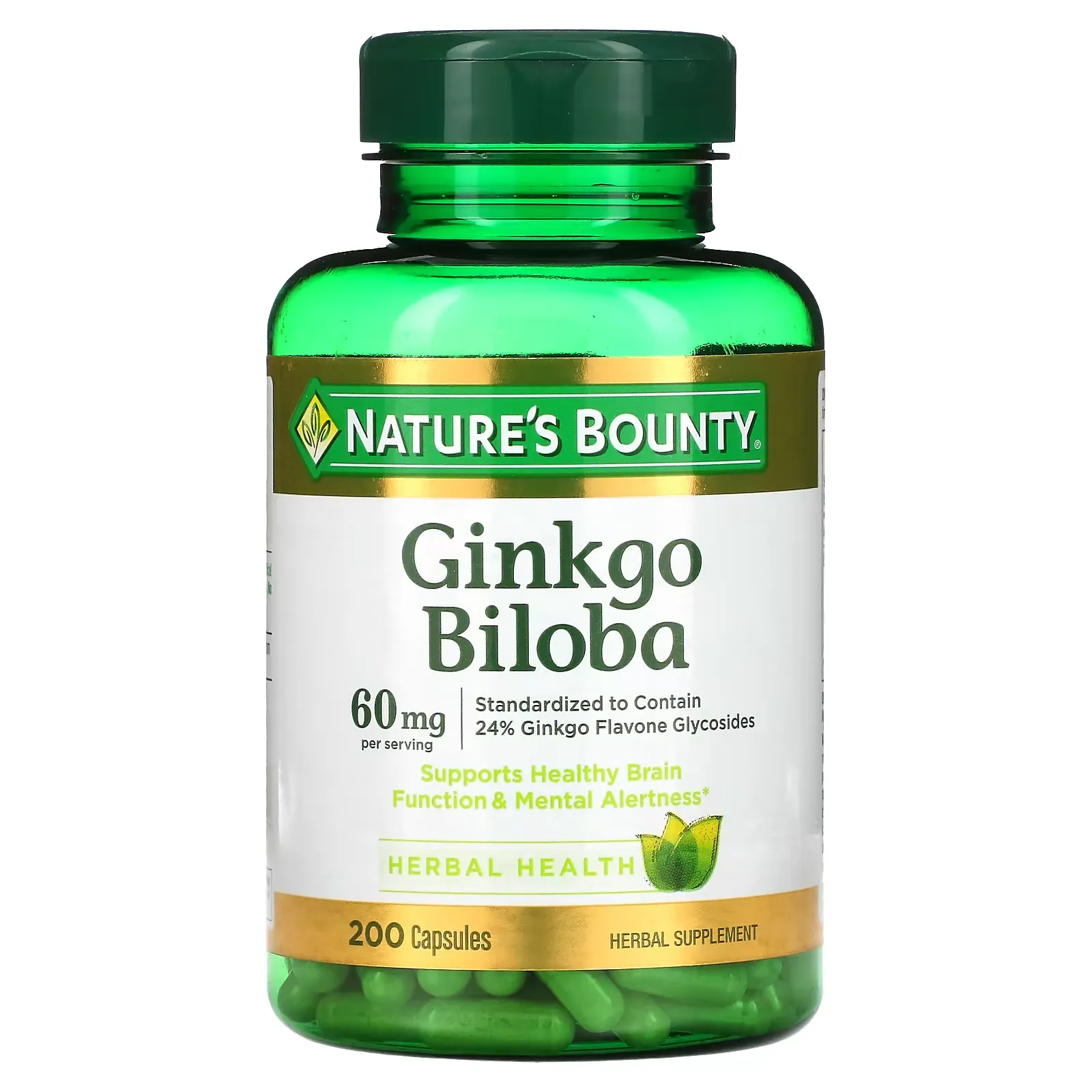 Ginkgo Biloba, 30 mg, 200 Capsules