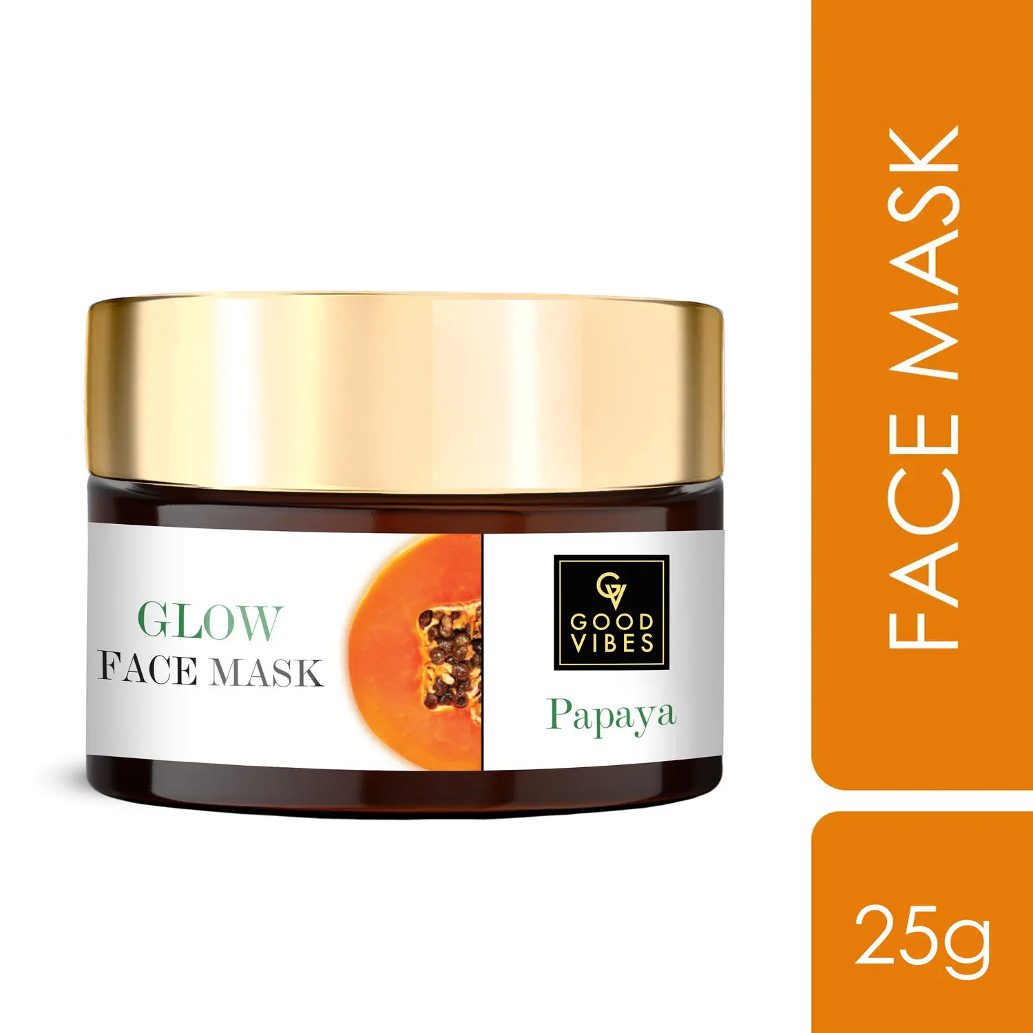 Good Vibes Papaya Glow Face Mask (25g)