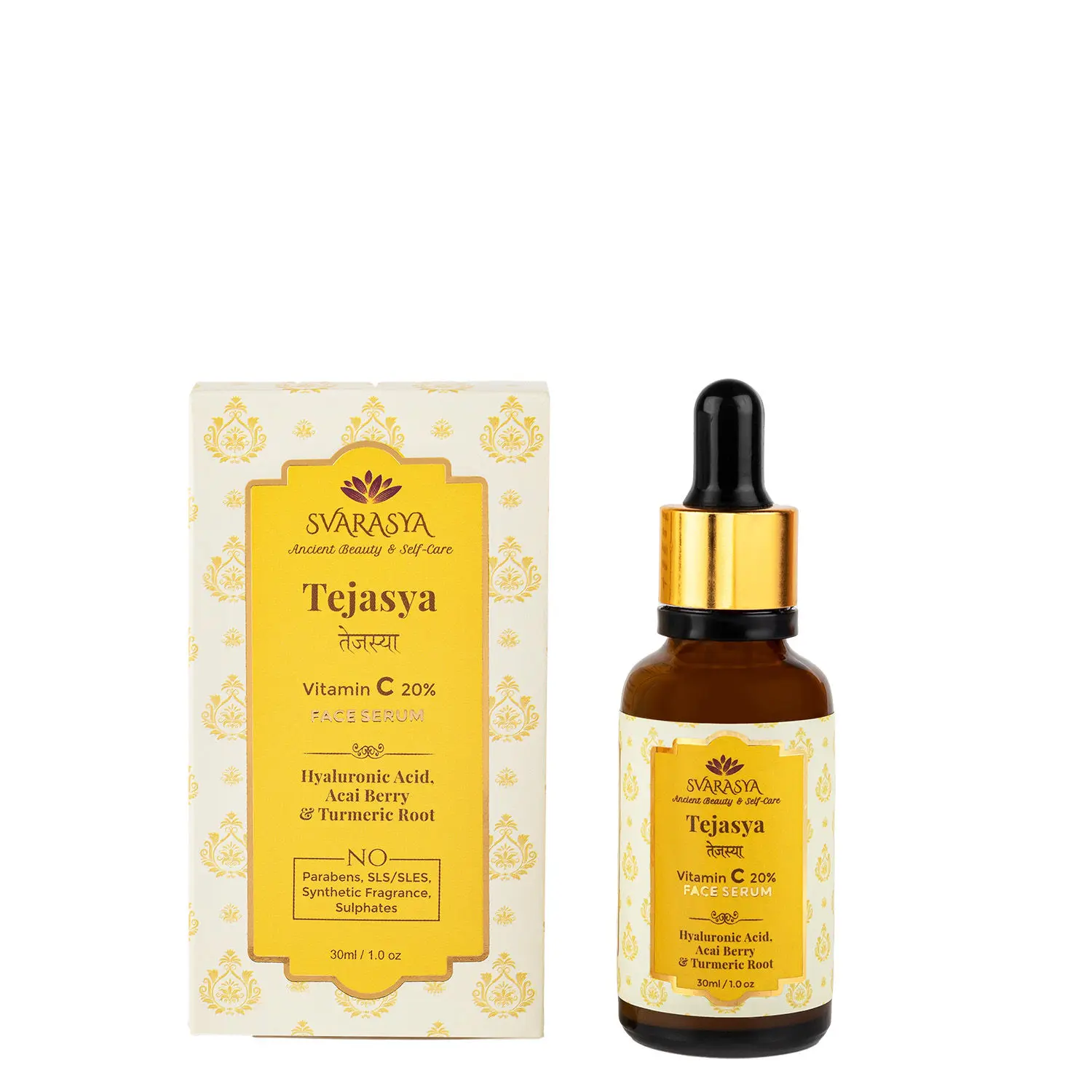 Svarasya Tejasya Vitamin C & Hyaluronic Acid Face Serum 30 ml