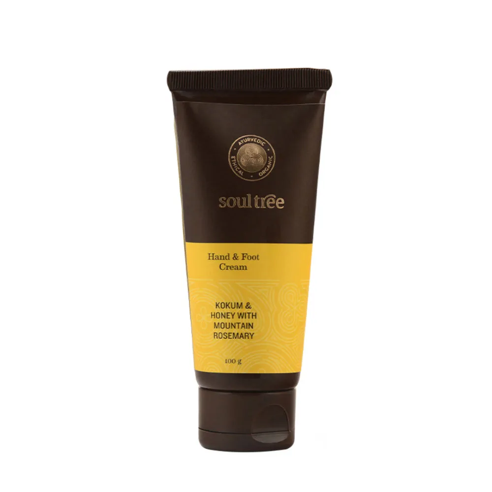 SoulTree Hand & Foot Cream - Kokum & Honey with Mountain Rosemary