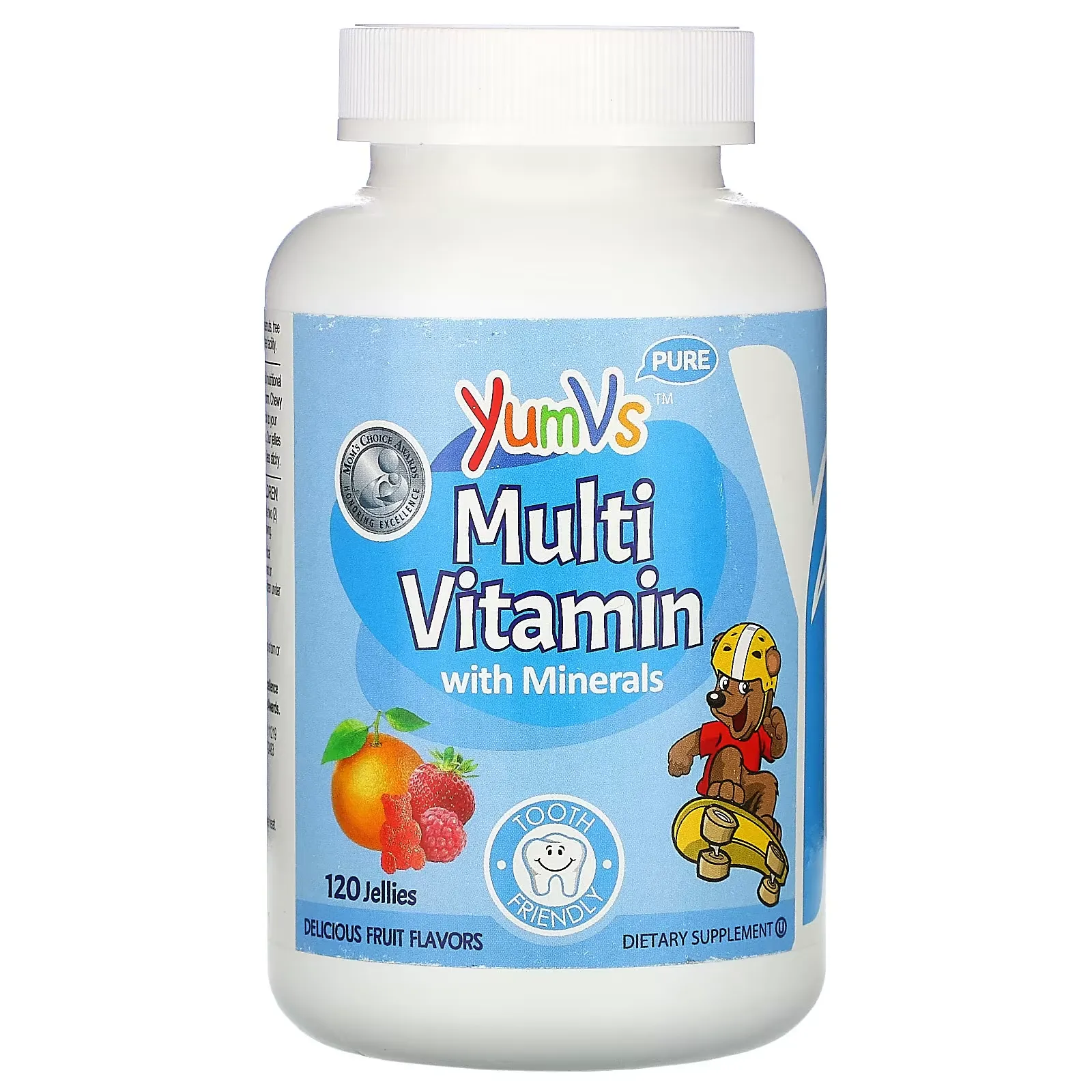 Multi Vitamin with Minerals, Delicious Fruit Flavors, 120 Jellies