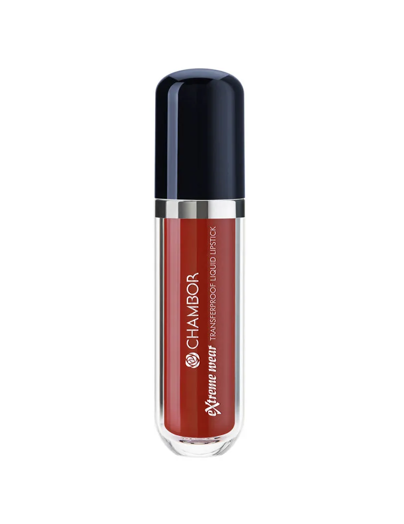 Chambor Extreme Wear Transferproof Liquid Lipstick - Dark Amber #464