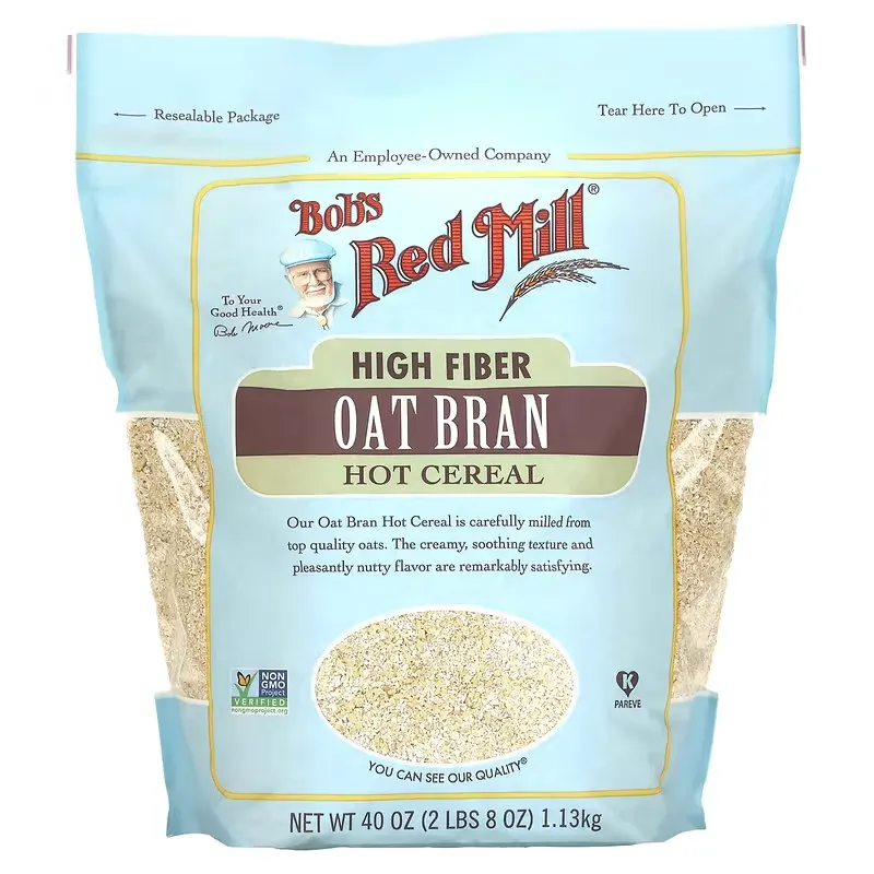 High Fiber Oat Bran Hot Cereal, 40 oz (1.13 kg)