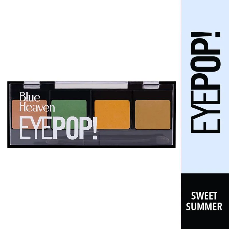 Blue Heaven 4-in-1 Matte & Metallic Eyepop Eyeshadow