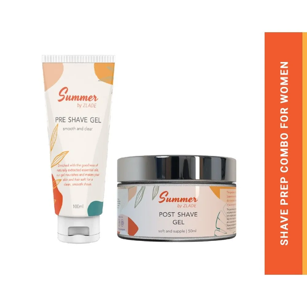 ZLADE Summer All Natural Shave Combo For Women