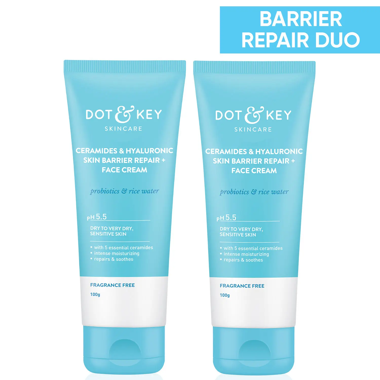 Dot & Key Barrier Repair Ceramides Face Cream Duo