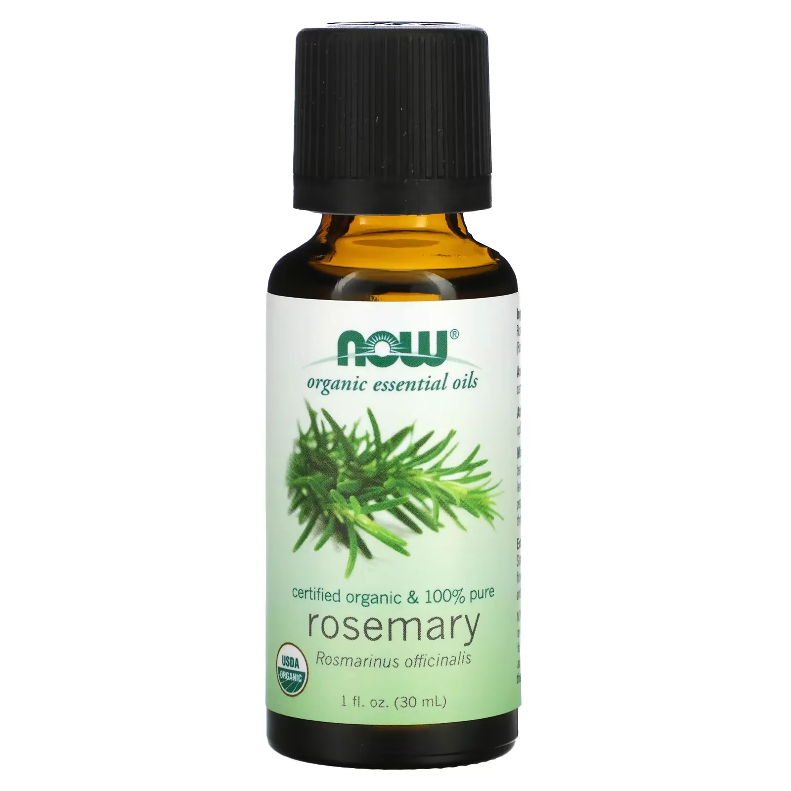 Organic Essential Oils, Rosemary, 1 fl oz (30 ml)