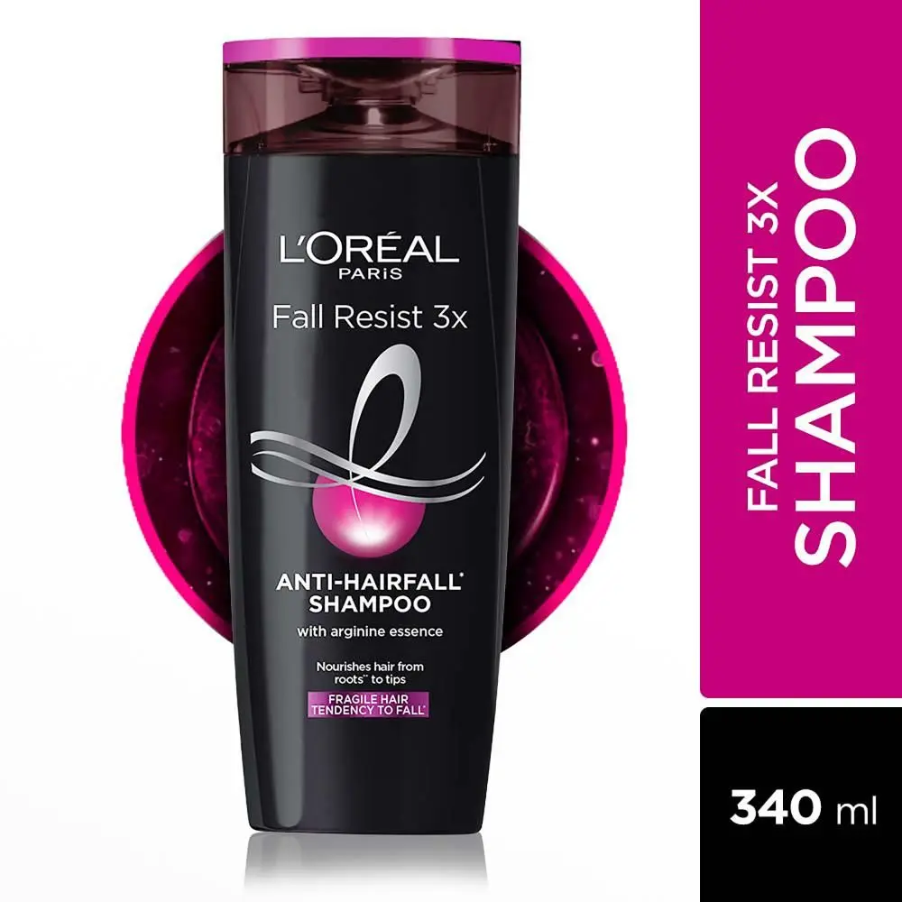 L'Oreal Paris Fall Resist 3X Anti-Hair Fall Shampoo (340 ml)