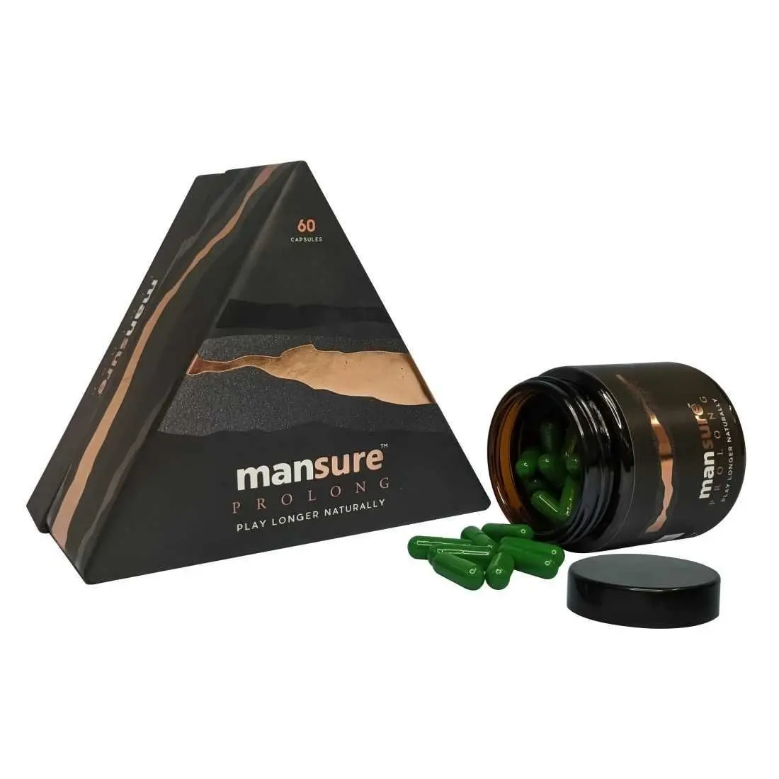 ManSure PROLONG for Men's Health - 1 Pack (60 Capsules)